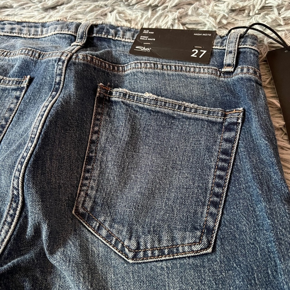 High Note Slim High Rise Jeans - Picture 8 of 9